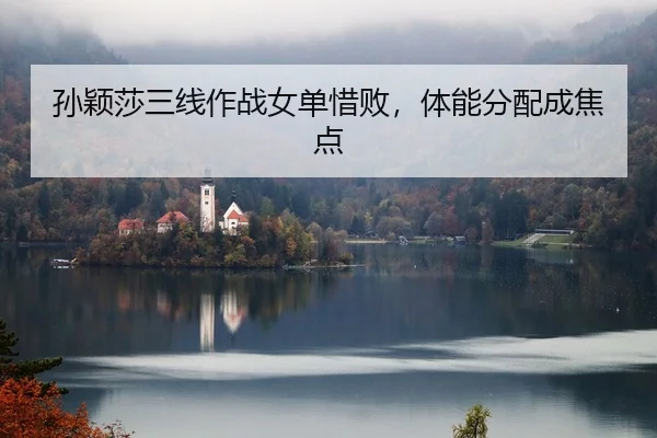 孙颖莎三线作战女单惜败，体能分配成焦点